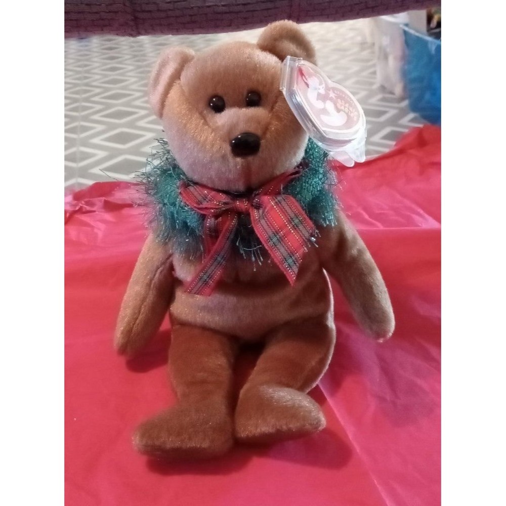 Ty Beanie Babies Happy Holidays The Bear